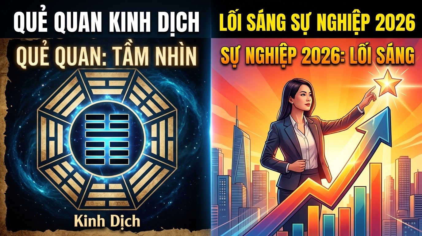 Quẻ Quan Trong Kinh Dịch: Lối Sáng Cho Sự Nghiệp 2026