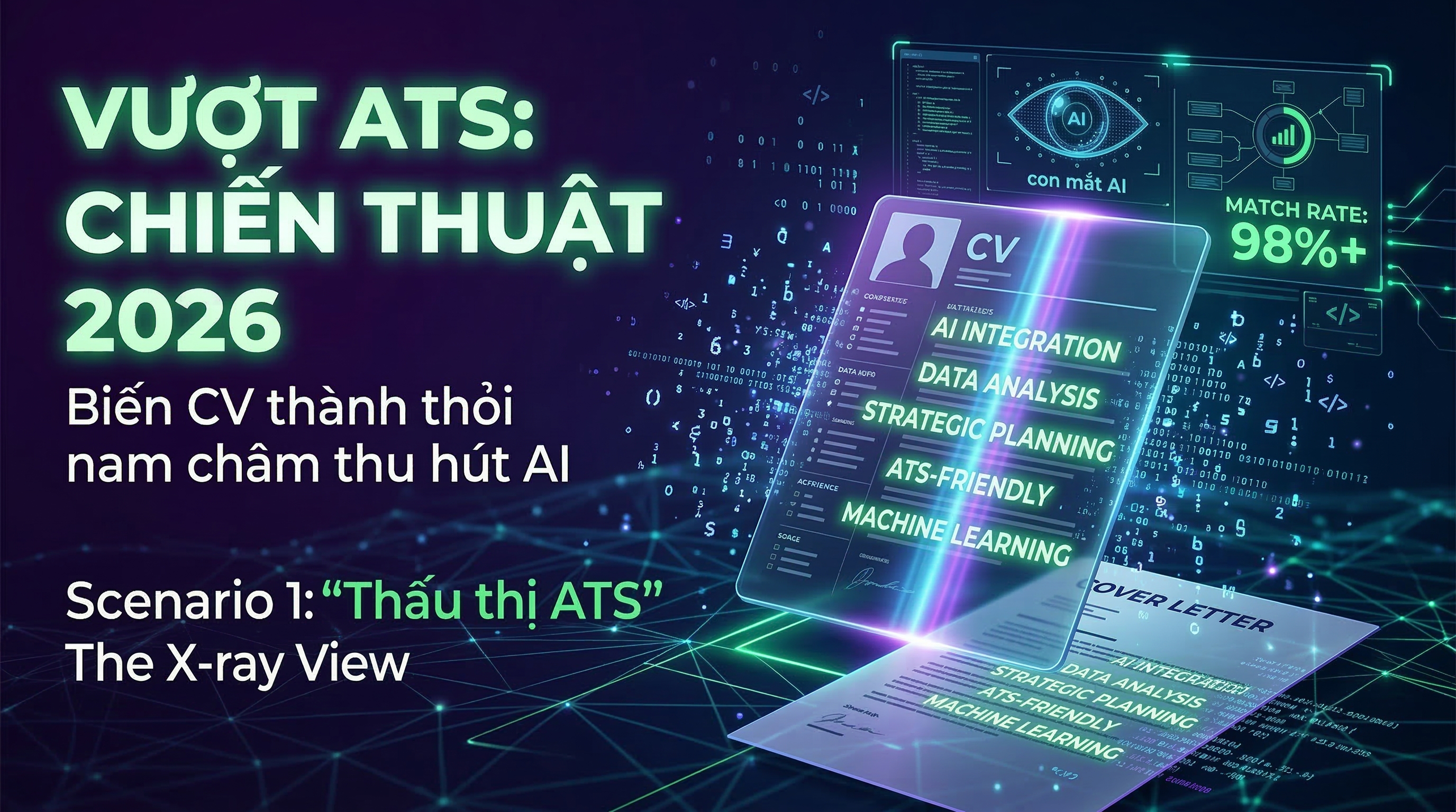 CV & Cover Letter 2026: Vượt ATS, chinh phục nhà tuyển dụng