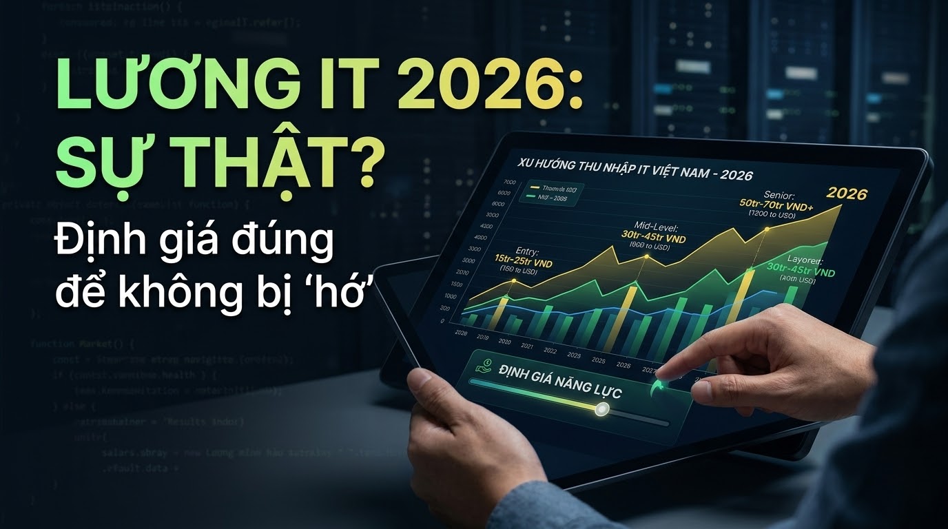 Lương IT Việt Nam 2026: Thực Trạng và Cách Định Giá Phù Hợp