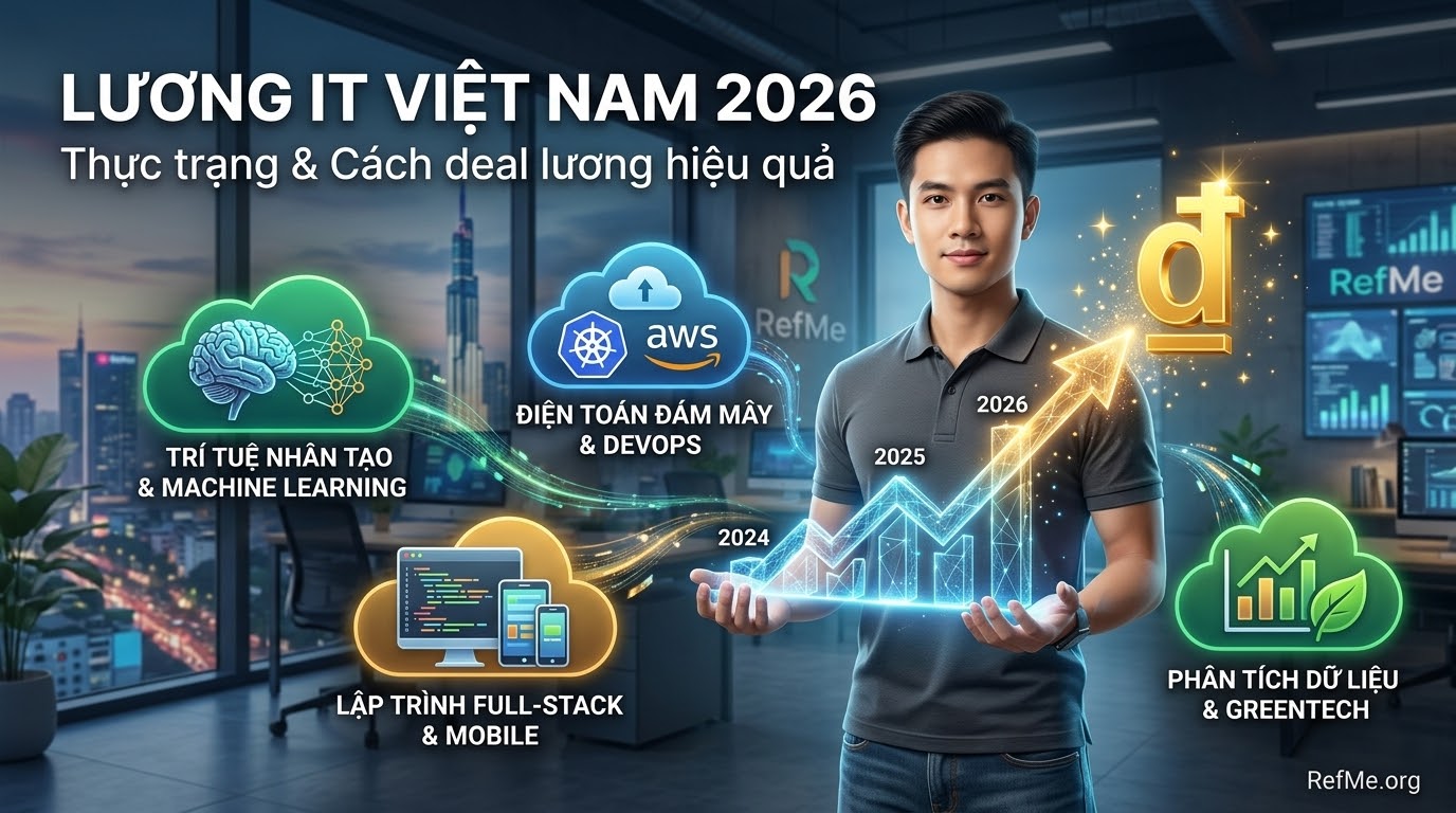 Lương IT Việt Nam 2026: Thực trạng & Cách deal lương hiệu quả